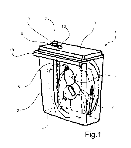 A single figure which represents the drawing illustrating the invention.